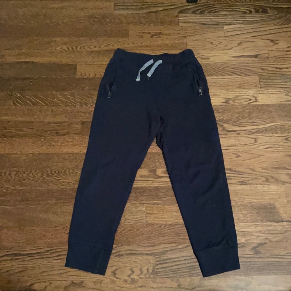 Navy blue j crew boys sweatpants sz 10